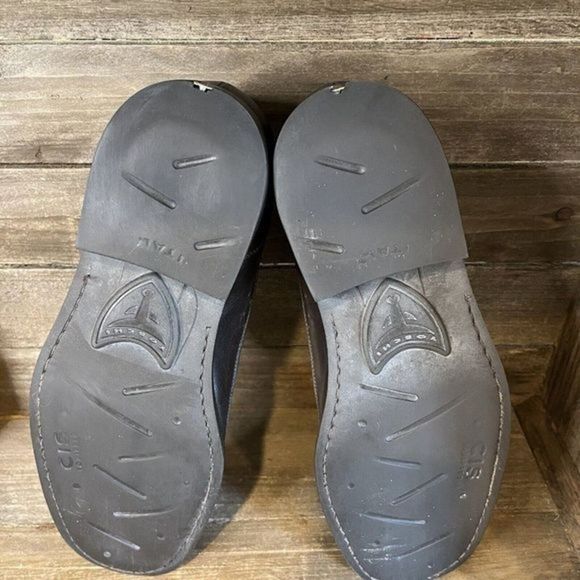 Mens Michael Toschi CIS Carbon Insole Brown Slip On Loafers Shoes Size 9 M GUC‎ - Picture 6 of 7